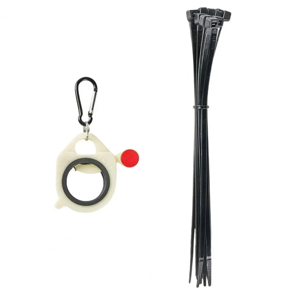Cable Tie Organizer, Zip Tie Holder, Glow in the dark