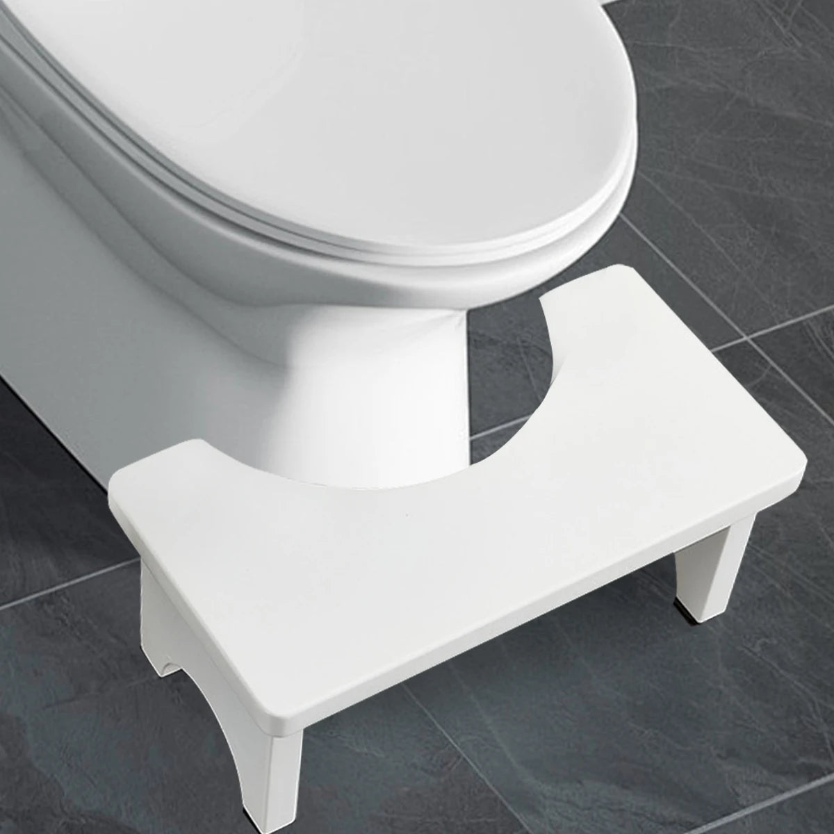 Bamboo Squatty Potty, Portable Bamboo Toilet Squat Stool