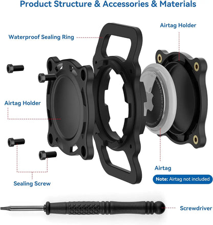 Waterproof Airtag Holder For Pet or Gear