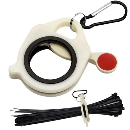 Cable Tie Organizer, Zip Tie Holder, Glow in the dark