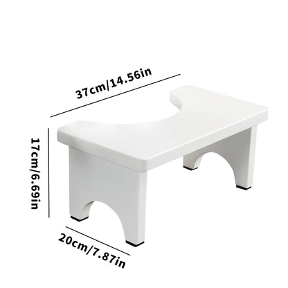 Bamboo Squatty Potty, Portable Bamboo Toilet Squat Stool