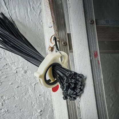 Cable Tie Organizer, Zip Tie Holder, Glow in the dark